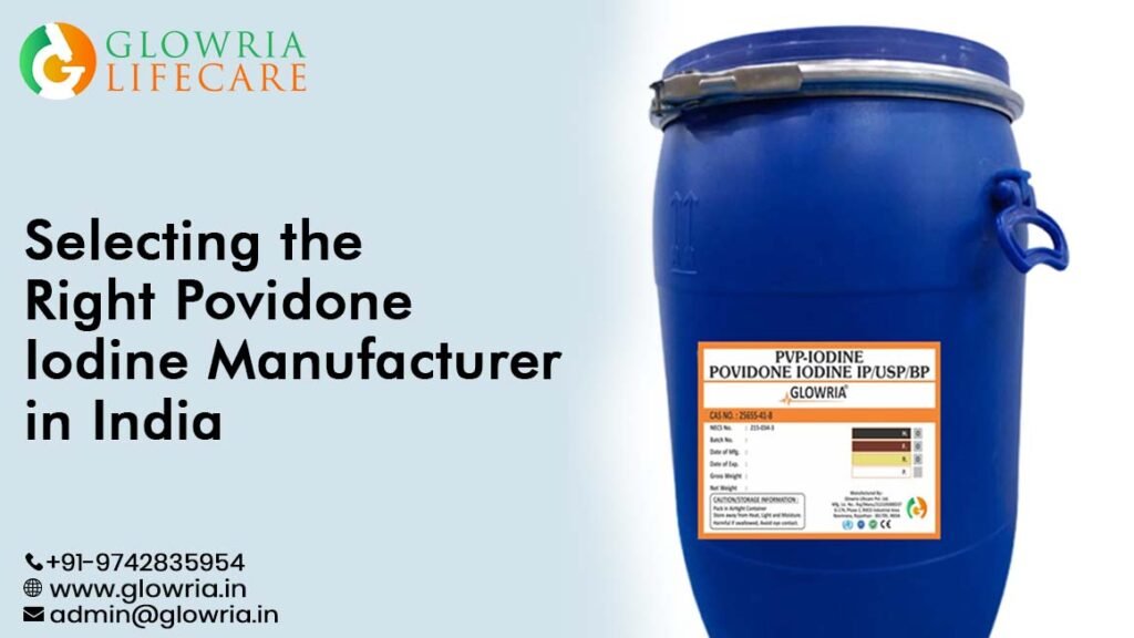 Povidone Iodine manufacturer in India